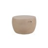 Τραπέζι Καθιστικού Randel Sand Round (60x60x39) Soulworks 0800056