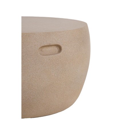 Τραπέζι Καθιστικού Randel Sand Round (60x60x39) Soulworks 0800056