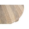 Τραπέζι Καθιστικού Frey Travertine (91x91x38) Soulworks 0910011