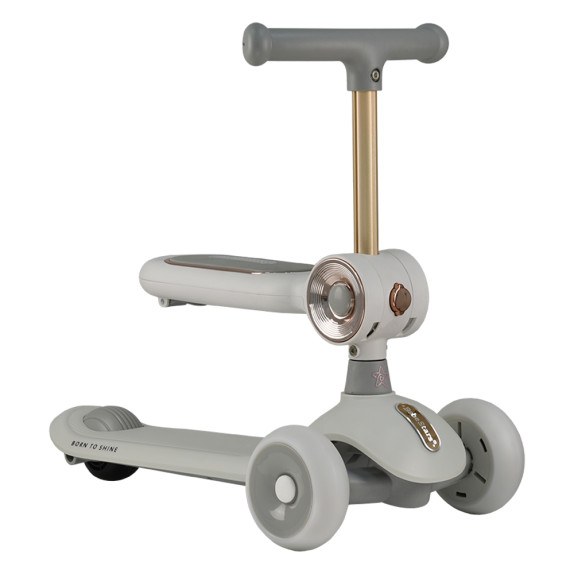 Πατίνι Bebe Stars X-Ride 2in1 Grey 671-186