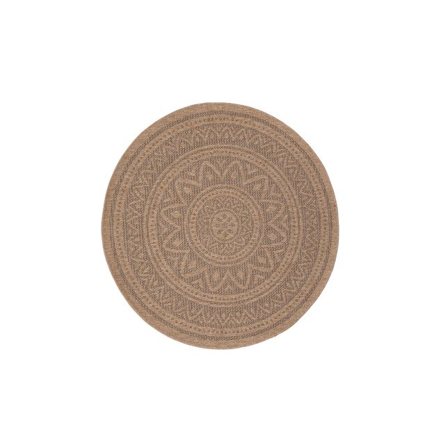 Ψάθα Avanos 8871 BLACK Royal Carpet - 200 x 200 cm