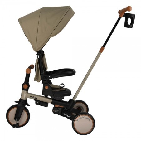 Ποδηλατάκι τρίκυκλο Bebe Stars Urban 7in1 Natural Beige 822-182