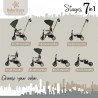 Ποδηλατάκι τρίκυκλο Bebe Stars Urban 7in1 Natural Beige 822-182