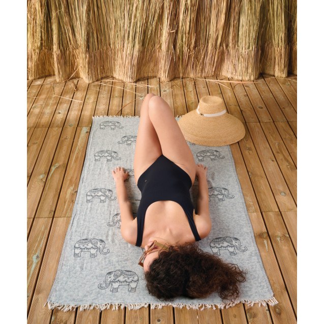 Πετσέτα Θαλάσσης Παρεό Kentia Balos 95x170