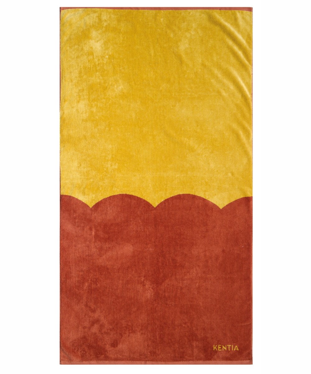 Kentia Πετσέτα Θαλάσσης Βελουτέ Kentia Awa 06 80x160