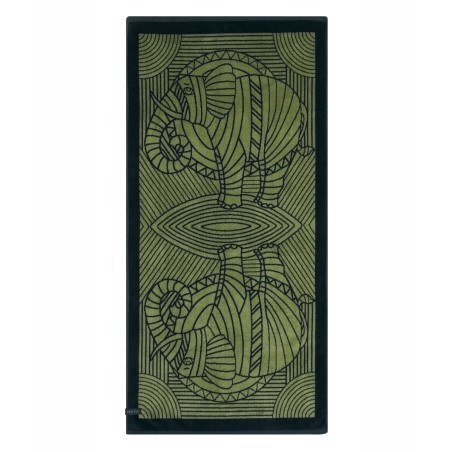 Πετσέτα Θαλάσσης Βελουτέ Kentia Elefani 80x160