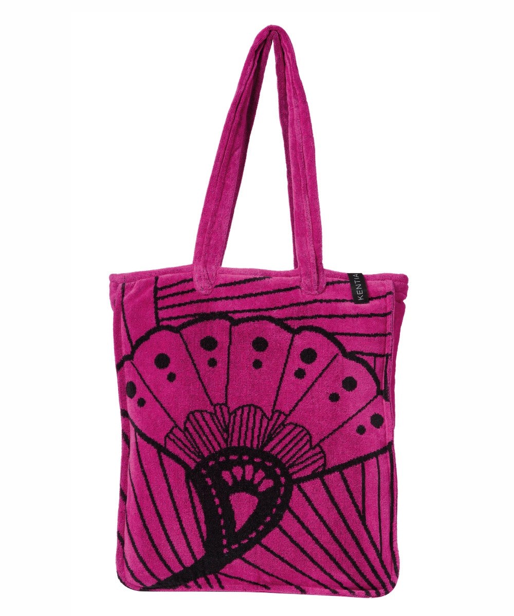 Τσάντα Παραλίας Βελουτέ Kentia Pua 43x43x11