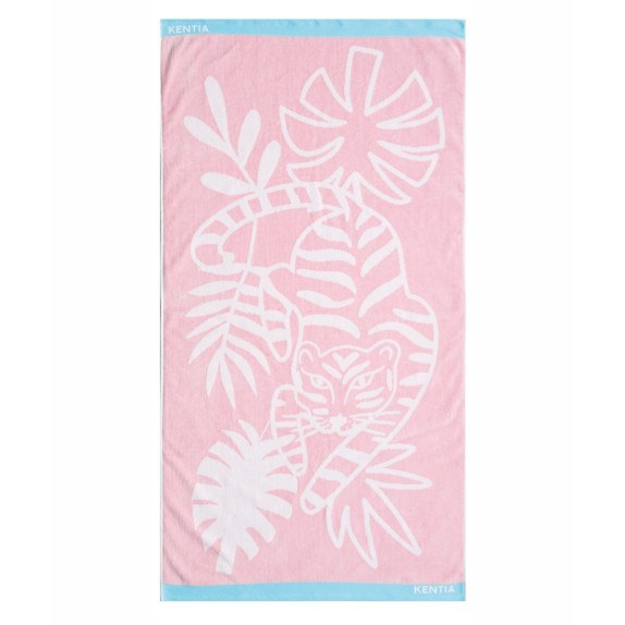 Παιδική Πετσέτα Θαλάσσης Βελουτέ Kentia Tora 70x140