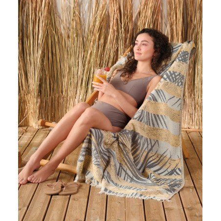 Πετσέτα Θαλάσσης Παρεό Kentia Plaka 95x170