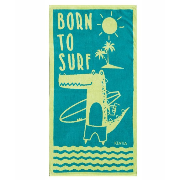 Παιδική Πετσέτα Θαλάσσης Βελουτέ Kentia Orinoko 25 70x140