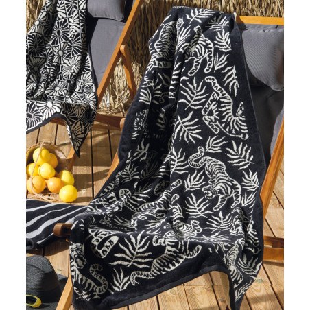 Πετσέτα Θαλάσσης Βελουτέ Kentia Chita 80x160