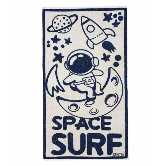 Παιδική Πετσέτα Θαλάσσης Βελουτέ Kentia Simeon 70x140