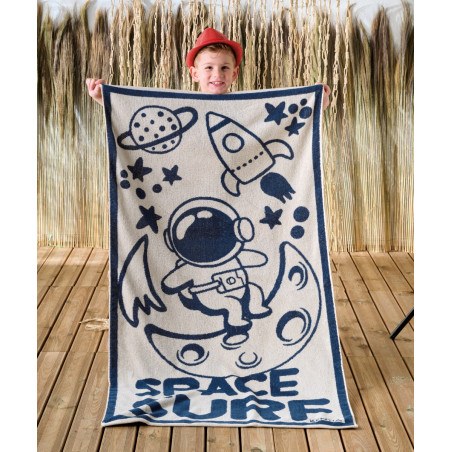 Παιδική Πετσέτα Θαλάσσης Βελουτέ Kentia Simeon 70x140