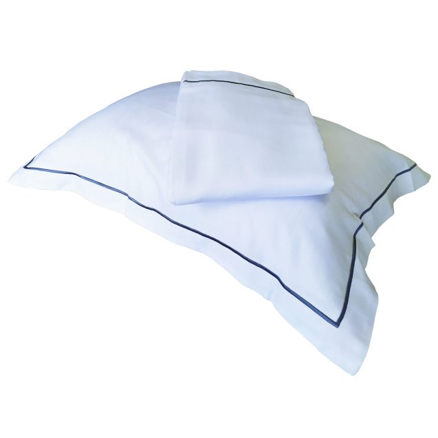 Παπλωματοθήκη Anesis Cotton Satin Plain Line...