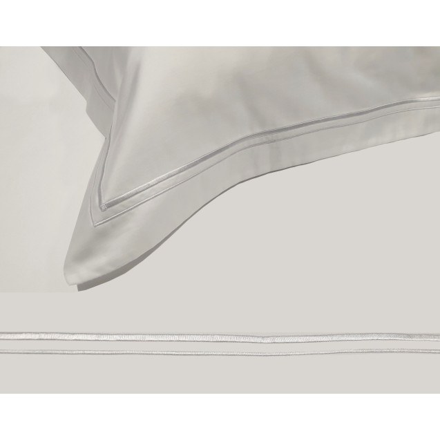 Παπλωματοθήκη Anesis Cotton Satin Plain Line...