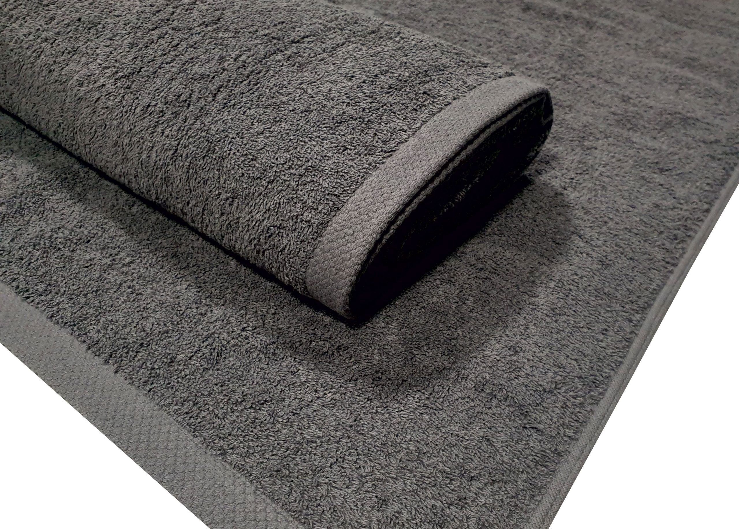 Πετσέτα Πισίνας Anesis POOL REACTIVE New Line Πεννιέ Cotton 100% 500gr/m2 Γκρι 80x200