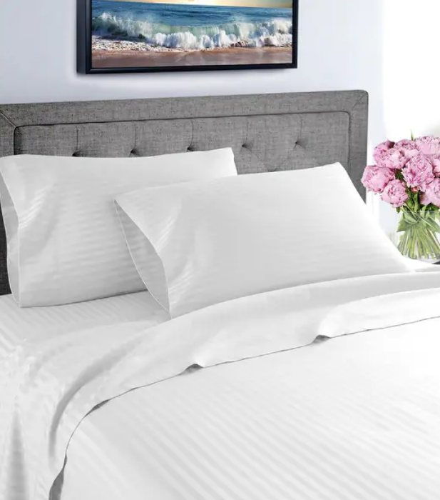 Σεντόνια, Μαξιλαροθήκες Anesis Home - ΣΗΜΑΝΤΙΚΟ: Σε περίπτωση διαφοράς τιμής από το κατάστημα ισχύει παντα και μόνο η τιμή του καταστήματος Σεντόνι Anesis Satin Stripe TC300 100% Cotton 250x280