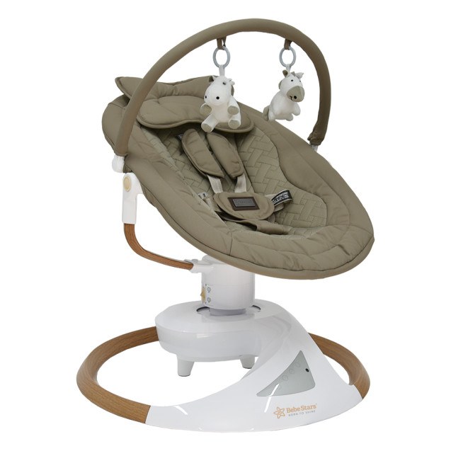 Κούνια Ηλεκτρική Bebe Stars Snuggle Natural...