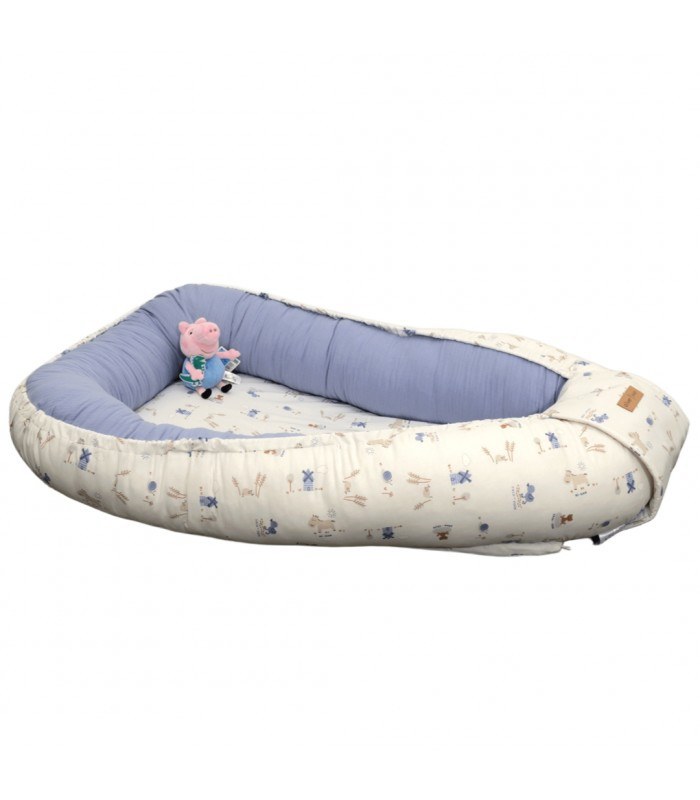 Oliver Baby Φωλιά Διπλής Όψης Design 414 Baby Oliver-5210018135860