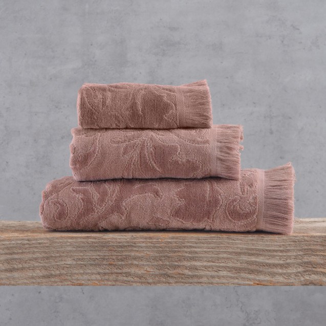 Σετ Πετσέτες 5 Τεμαχίων Rythmos Sienna New Μοκα