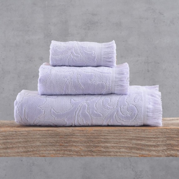 Πετσέτα Σώματος Rythmos Sienna New Λιλα 70x170