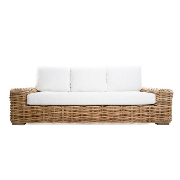 Καναπές Τριθέσιος Cirebon Natural (215x80x70) Soulworks...