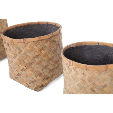 Γλάστρα Bamboo - XXS (37x37x36) - Des-03 Soulworks 0830010