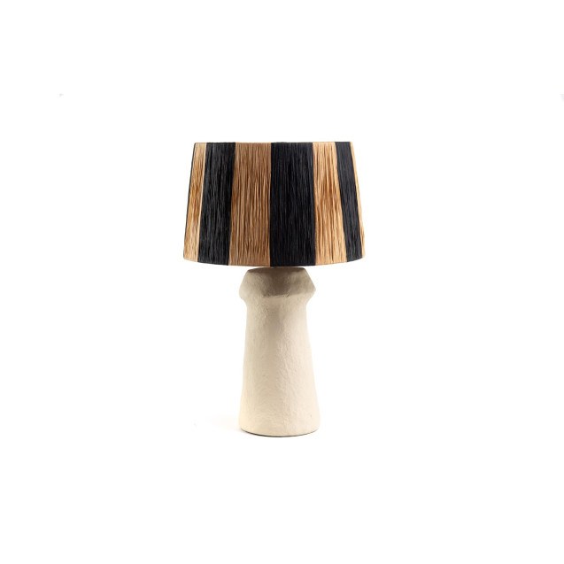 Επιτραπέζιο Φωτιστικό Juvela Raffia Beige Black...