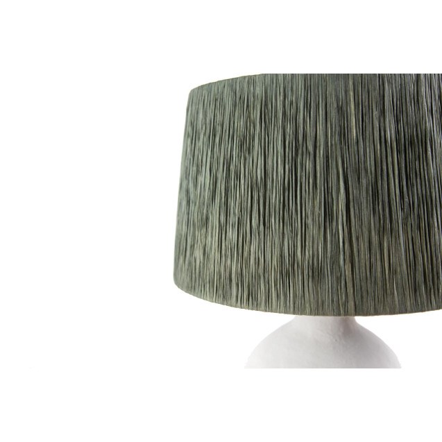 Επιτραπέζιο Φωτιστικό Fajra Raffia White Green...