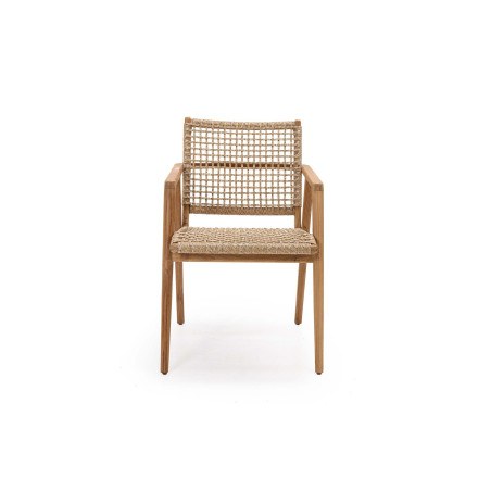 Καρέκλα Τραπεζαρίας με μπράτσα Kimon (53x61x81) Soulworks 0940002