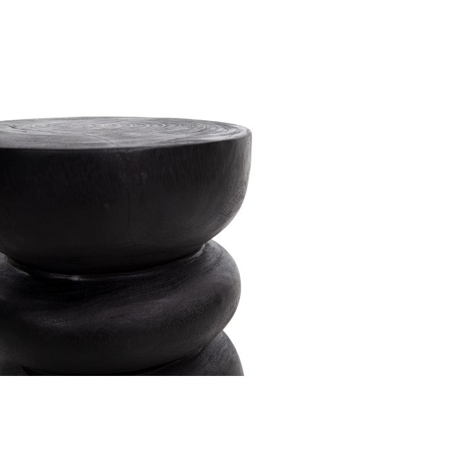 Σκαμπό Najib Black (40x40x45) Soulworks 0900007