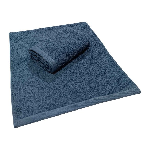 Πετσέτα ΚΟΜΒΟΣ Πεννιέ PLAIN LINE 500γρ/μ2 DARK BLUE...