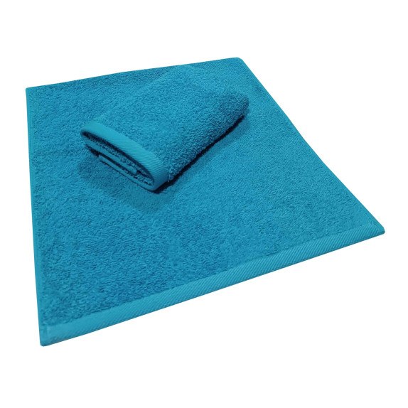 Πετσέτα ΚΟΜΒΟΣ Πεννιέ PLAIN LINE 500γρ/μ2 PETROL Χειρός...