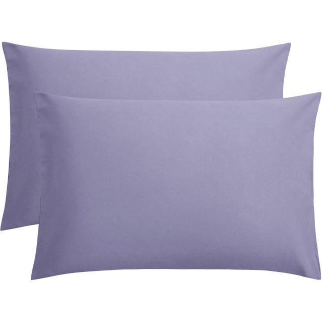 Ζεύγος Μαξιλαροθήκες Le Blanc Μονόχρωμες...