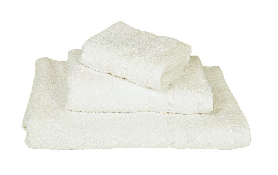 Πετσέτα ΚΟΜΒΟΣ Πεννιέ 500γρ/μ2 Cream Σώματος 70x140
