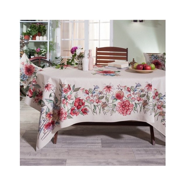 Τραπεζομάντηλο Teoran Terrassa - 140x180