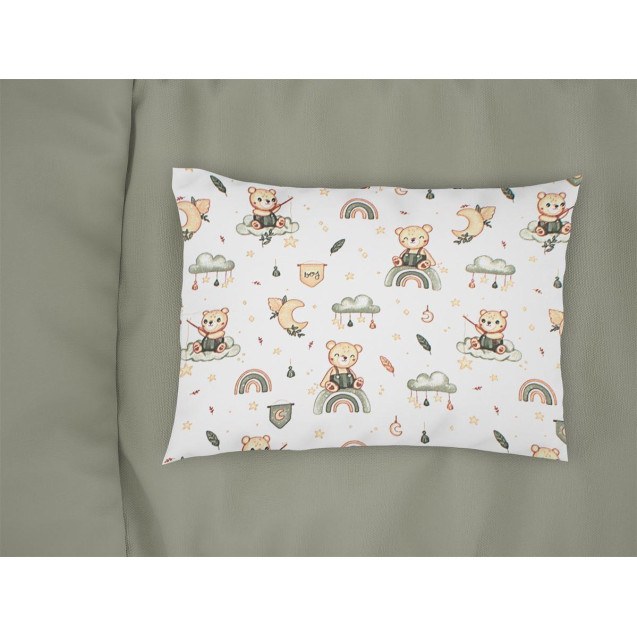 Βρεφική Μαξιλαροθήκη Dimcol Cloudy Bear 581...