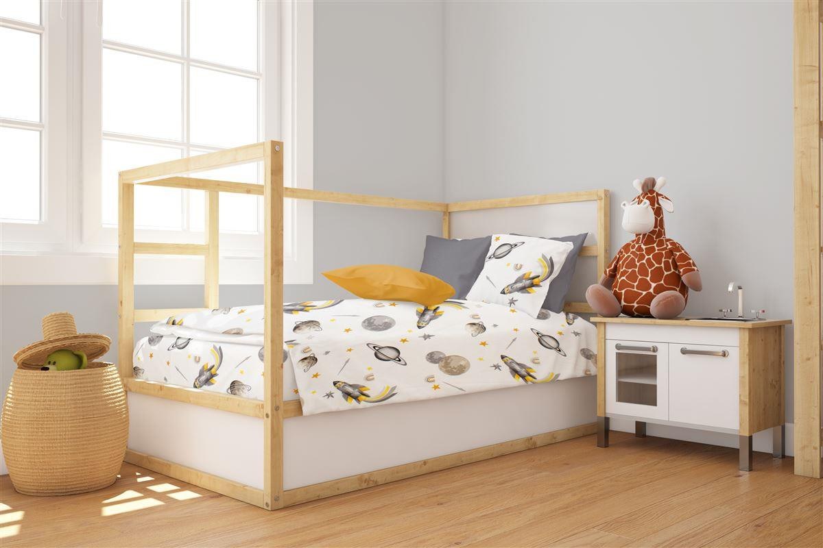 Πάπλωματοθήκη Κούνιας Dimcol Space Mission 183 120x160 