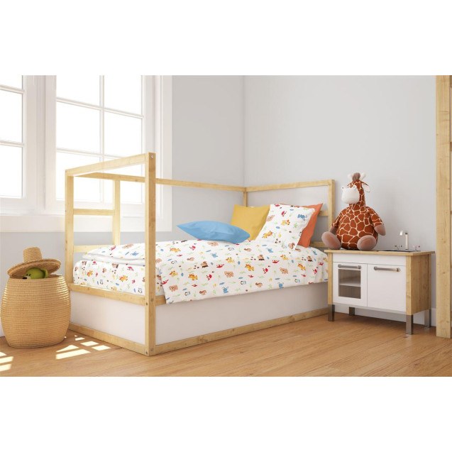 Πάπλωματοθήκη Κούνιας Dimcol Forest Animals 570...