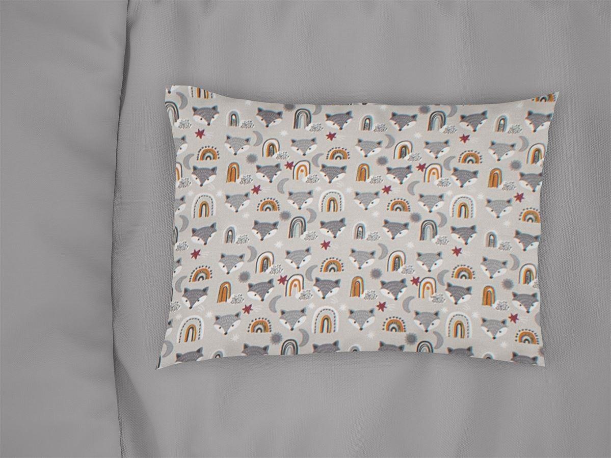 Dimcol Βρεφική Μαξιλαροθήκη Dimcol Fox 527 35x45 Grey
