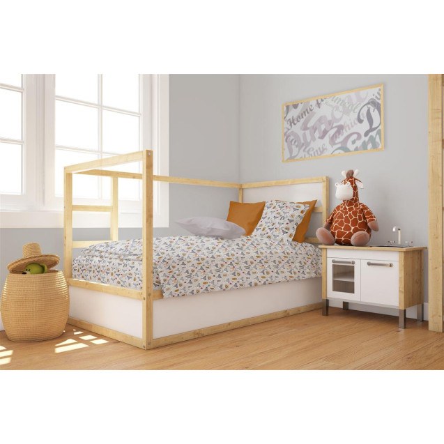 Βρεφικό Πάπλωμα Dimcol Fox 527 120x160 Grey