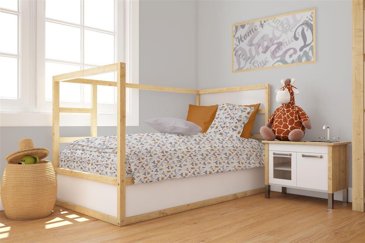 Βρεφικό Πάπλωμα Dimcol Fox 527 120x160 Grey