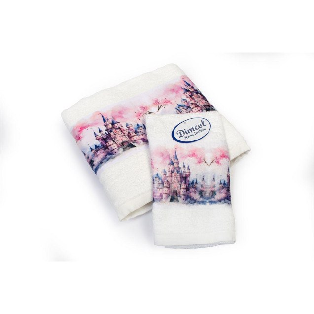 Σετ Βρεφικές Πετσέτες 2 Τεμαχίων Dimcol...