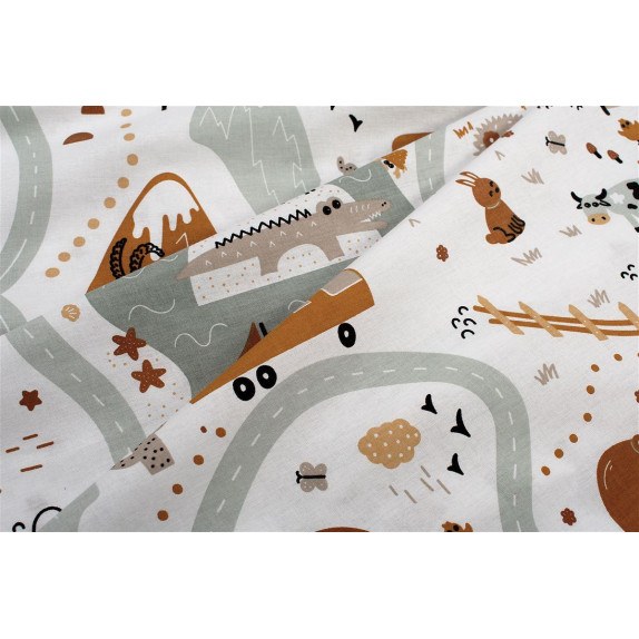 Πάνα Χασέ Dimcol Countryside 580 80x80 White-Mint