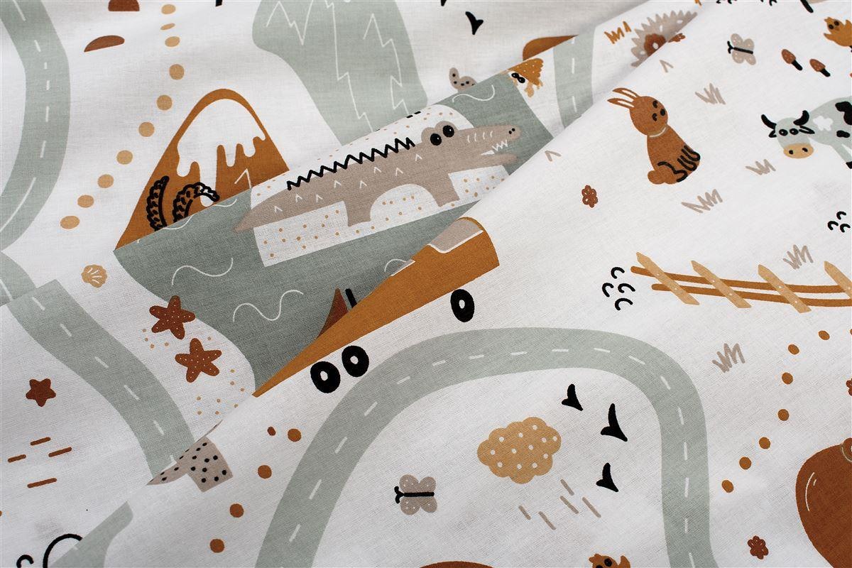 Dimcol Πάνα Χασέ Dimcol Countryside 580 80x80 White-Mint