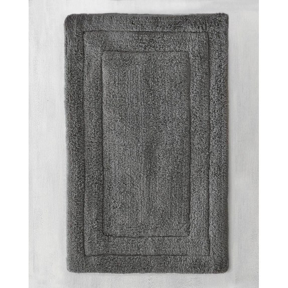Ταπέτο Μπάνιου Rythmos Senna Γκρι Σκουρο 50x80