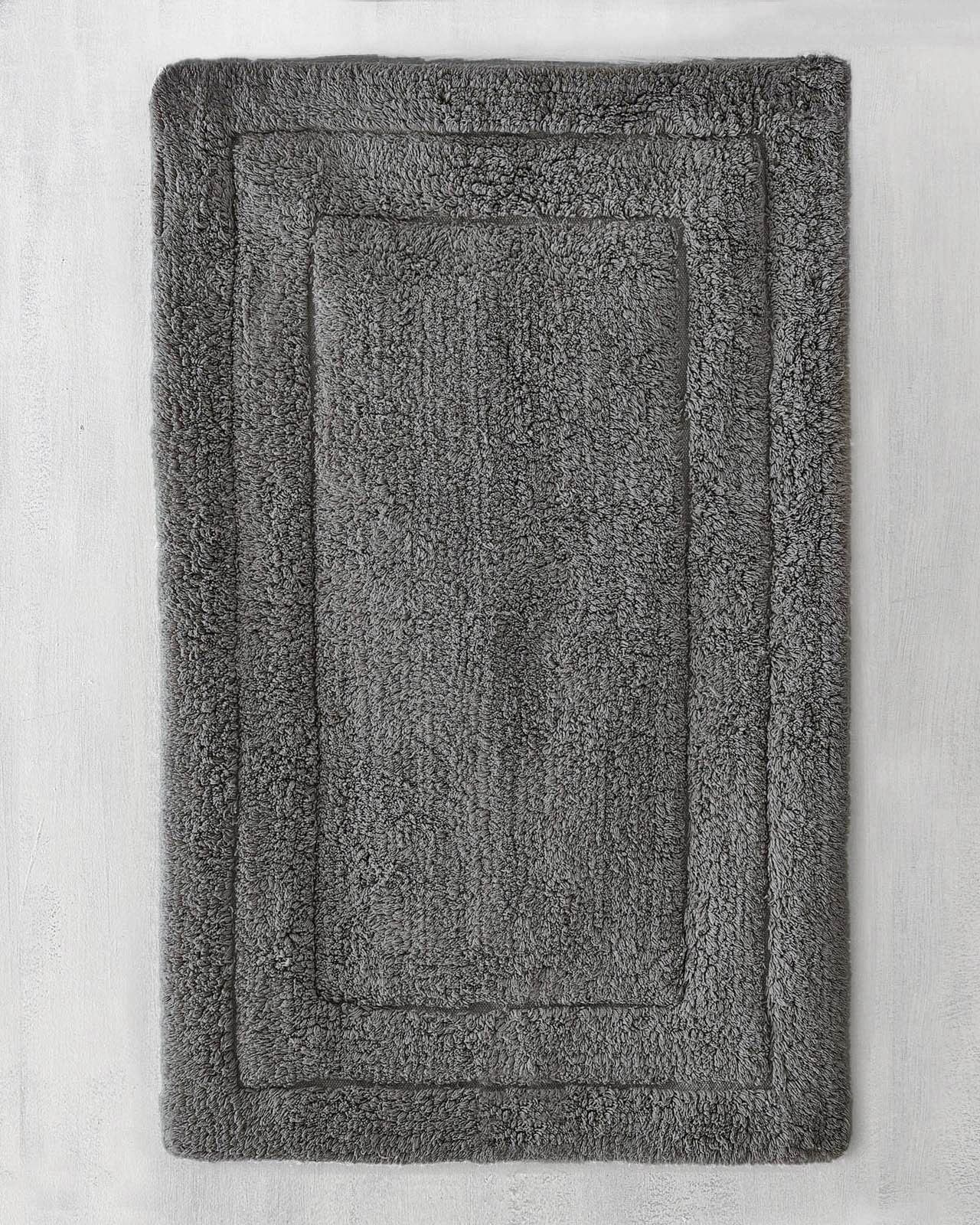 Ταπέτο Μπάνιου Rythmos Senna Γκρι Σκουρο 60x90