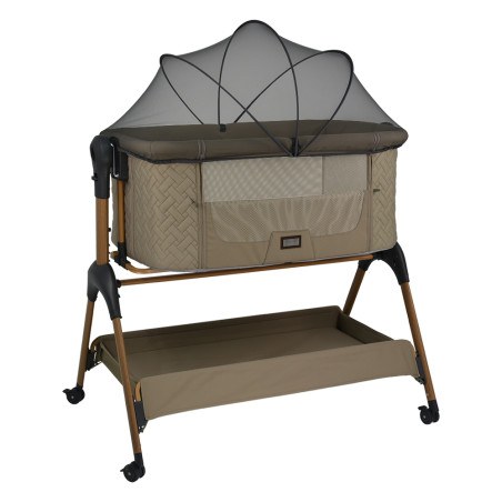 Λίκνο Bebe Stars Style 2 in 1 Natural Beige 847-182