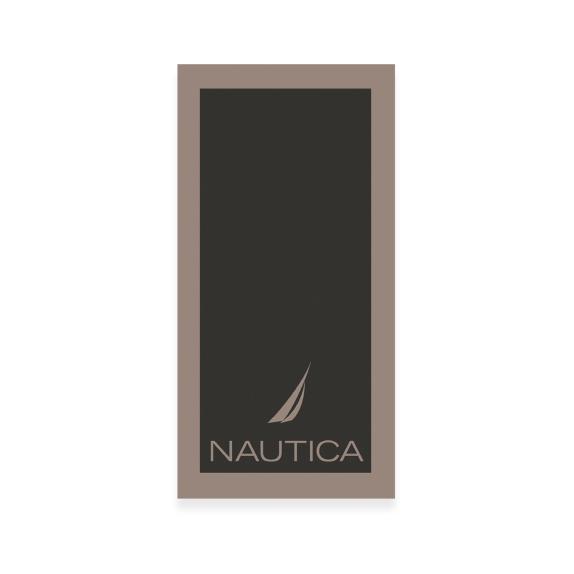 Πετσέτα Θαλάσσης Nef-Nef Nautica Anthracite 80x160