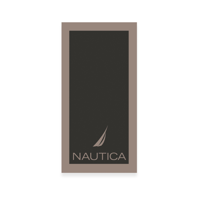 Πετσέτα Θαλάσσης Nef-Nef Nautica Anthracite 80x160